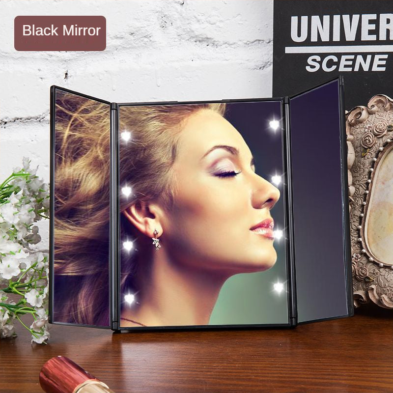 Compact Portable LED Makeup Mirror